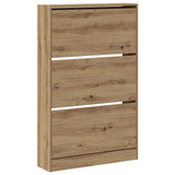 Mobile per scarpe Rovere artigianale 80 x 21 x 125,5 cm