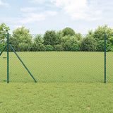 Recinzione a rete metallica Verde 25 x 1 m Acciaio