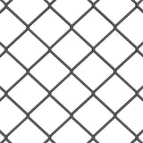 Recinzione a rete metallica Grigio 10 x 1.6 m Acciaio