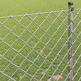 Recinzione a maglie di catena Argento 10 x 1.6 m