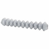 Recinzione a maglie di catena Argento 10 x 1.6 m