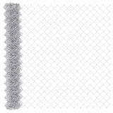 Recinzione a maglie di catena Argento 10 x 1.6 m