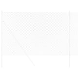 Recinzione a maglie di catena Argento 10 x 1.6 m