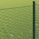 Recinzione Esagonale Verde 1,4 x 25 m PVC