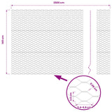 Recinzione Esagonale Verde 1,4 x 25 m PVC