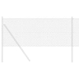 Recinzione Esagonale Grigio 0.5 x 10 m Acciaio