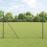 Recinzione Esagonale Grigio 1,5 x 10 m PVC