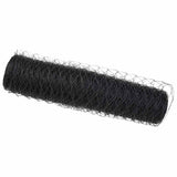 Recinzione Esagonale Grigio 0,8 x 50 m PVC