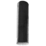 Recinzione Esagonale Grigio 0,4 x 100 m PVC
