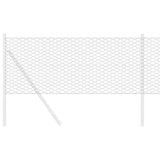 Recinzione Esagonale Grigio 0,6 x 100 m PVC