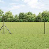 Recinzione Esagonale Grigio 1,5 x 100 m PVC