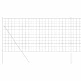 Recinzione Esagonale Argento 1 x 10 m Acciaio zincato