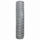 Recinzione Esagonale Argento 0.6 x 25 m Acciaio zincato