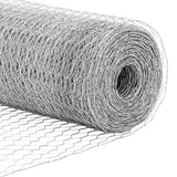 Recinzione Esagonale Argento 1 x 100 m Acciaio zincato