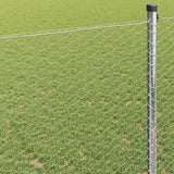 Recinzione Esagonale Argento 1.5 x 100 m Acciaio zincato