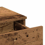 Tavolo da Trucco con cassetto Legno vecchio 100 x 40 x 120 cm
