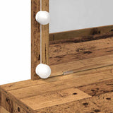 Tavolo da Trucco con cassetto Legno vecchio 100 x 40 x 120 cm