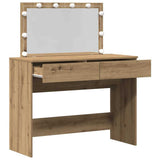 Tavolo da Trucco Rovere artigianale 100 x 40 x 120 cm