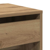 Tavolo da Trucco 2 pcs rovere artigianale 60 x 40 x 75 cm
