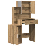 Tavolo da Trucco Rovere artigianale 80 x 35 x 132 cm