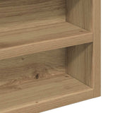 Vetrina A parete Rovere artigianale 100 x 8,5 x 75 cm