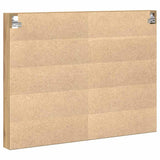 Vetrina A parete Rovere artigianale 100 x 8,5 x 75 cm
