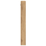 Vetrina A parete Rovere artigianale 100 x 8,5 x 75 cm