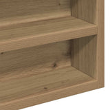 Vetrina A parete Rovere artigianale 60 x 8,5 x 58 cm