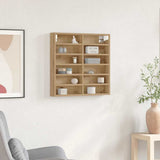 Vetrina A parete Rovere artigianale 60 x 8,5 x 58 cm