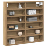 Vetrina A parete Rovere artigianale 60 x 8,5 x 58 cm