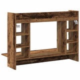 Scrivania a parete Legno vecchio Legno truciolato