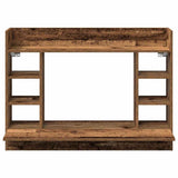 Scrivania a parete Legno vecchio Legno truciolato