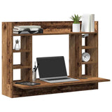 Scrivania a parete Legno vecchio Legno truciolato