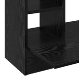 Scrivania a parete Rovere nero Legno truciolato