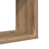 Scaffale da parete A parete Marrone Legno truciolato