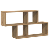 Scaffale da parete A parete Marrone Legno truciolato
