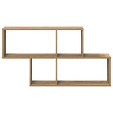 Scaffale da parete A parete Marrone Legno truciolato