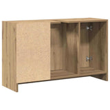 Mobile da Bagno con porta Rovere artigianale 90 x 29 x 55 cm