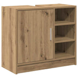 Mobile da Bagno con porta Rovere artigianale 63 x 29 x 55 cm