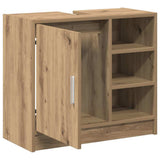 Mobile da Bagno con porta Rovere artigianale 63 x 29 x 55 cm