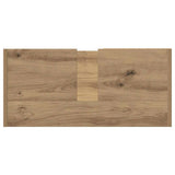 Mobile da Bagno con porta Rovere artigianale 63 x 29 x 55 cm