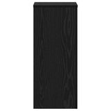 Supporto per piante 2 pcs Rovere nero 30 x 30 x 70 cm