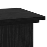 Supporto per piante Rovere Nero 33 x 33 x 60 cm
