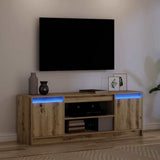 Unità TV Marrone 139,5 x 34 x 50 cm Legno truciolato