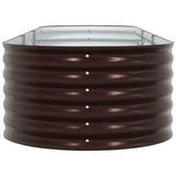 Letto Rialzato Marrone 320 x 80 x 44 cm Acciaio