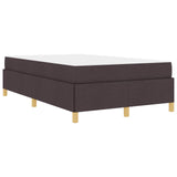 Struttura del letto Marrone Scuro 120 x 200 cm Tessuto