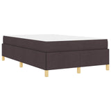 Struttura del letto Marrone Scuro 120 x 200 cm Tessuto