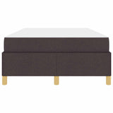 Struttura del letto Marrone Scuro 120 x 200 cm Tessuto