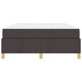 Struttura del letto Marrone Scuro 160 x 200 cm Tessuto