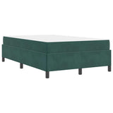 Struttura del letto Verde Scuro 120 x 200 cm Tessuto
